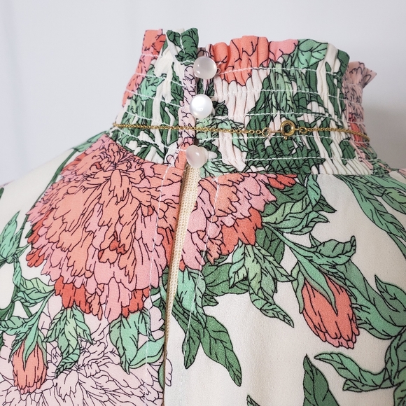 Floral Nanette Lepore Maxi Dress - Sz 4 (NWT) - Picture 3 of 10